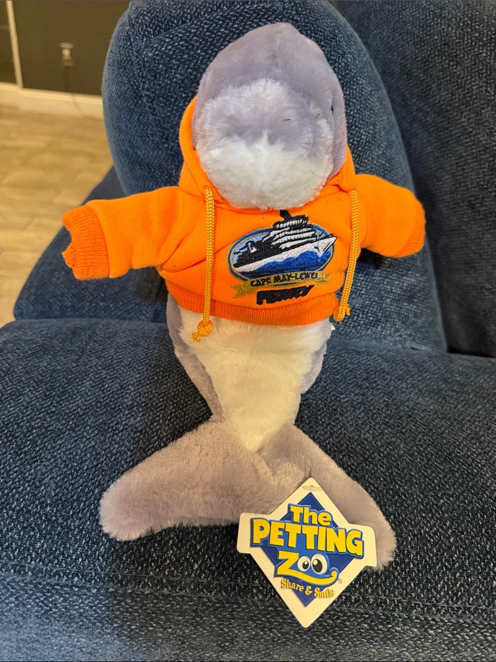BNWT Cape May Lewes Ferry Dolphin Plush